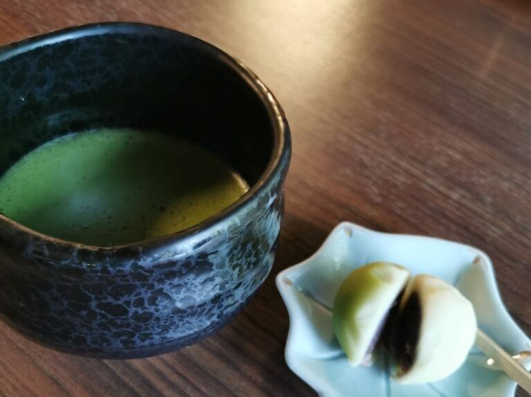 兼六園 茶屋でのお抹茶タイム