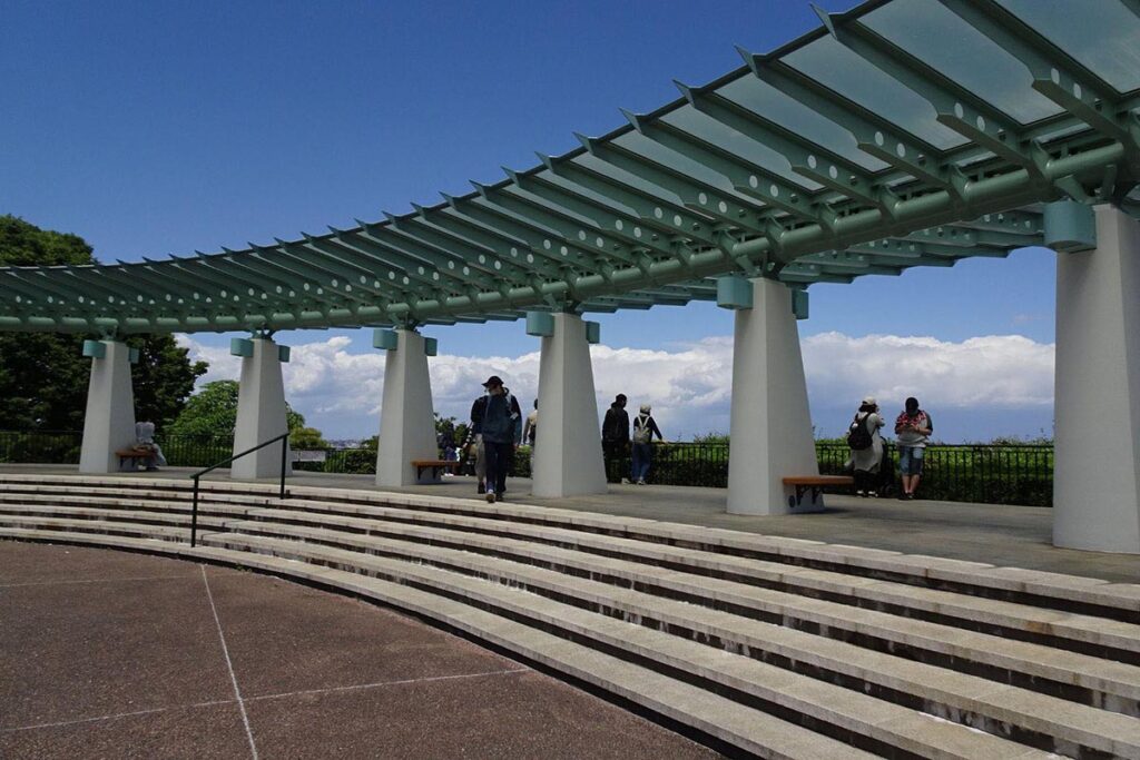 港の見える丘公園の展望台