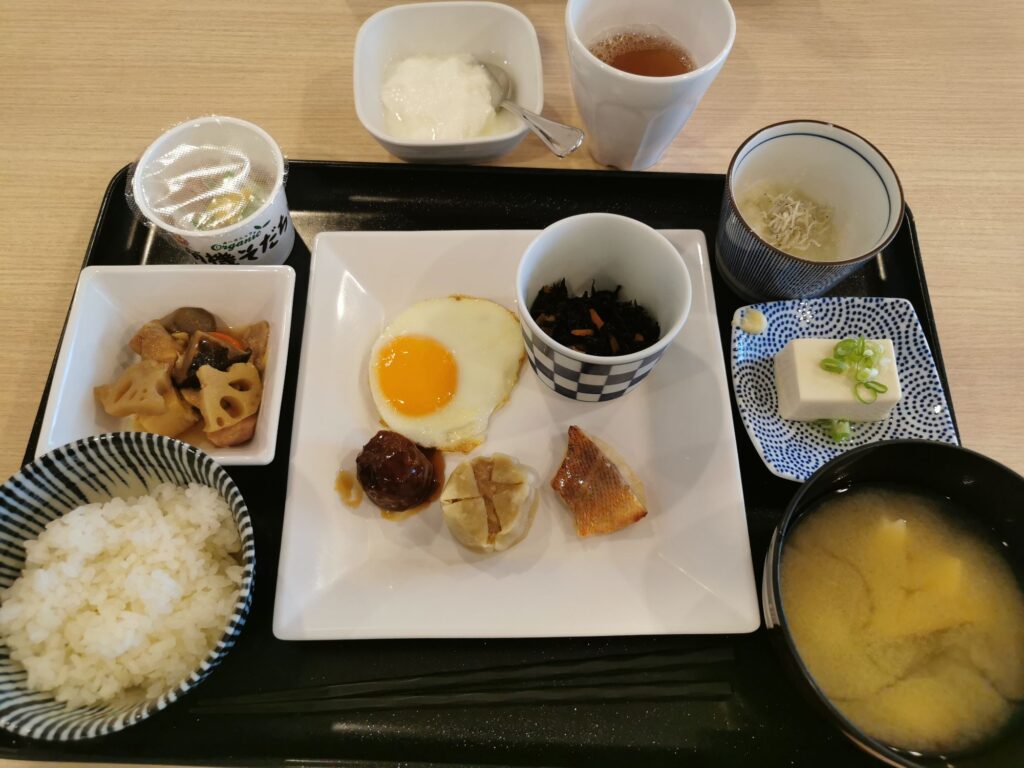 ホテルの朝ごはん