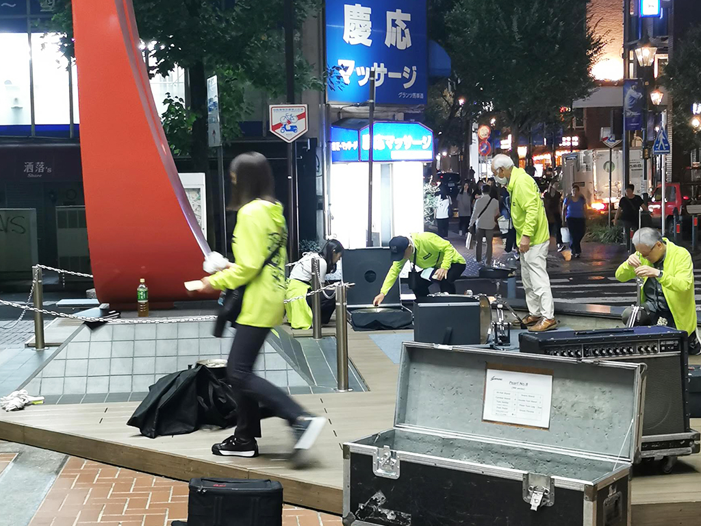 横浜ジャズプロムナード ボランティア活動 2024